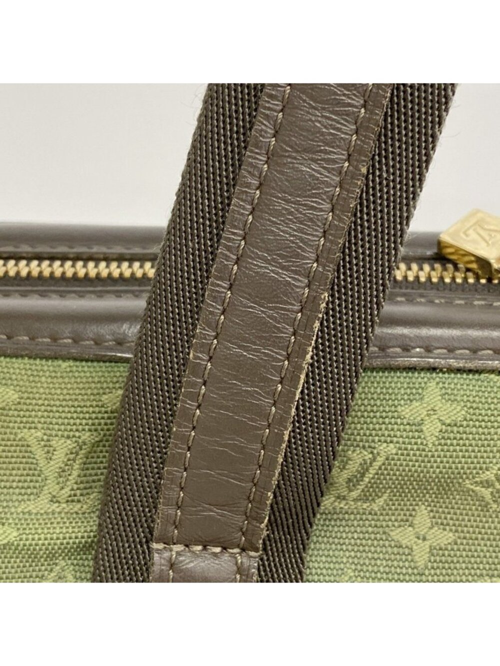 Louis Vuitton Handbag Monogram Mini GM Khaki - Picture 9 of 10
